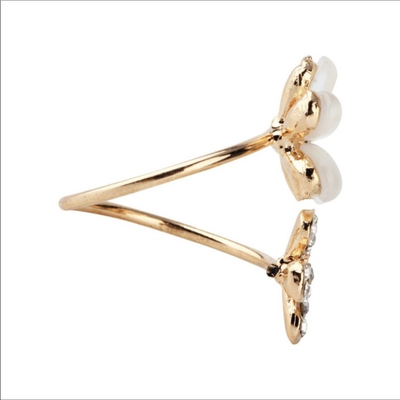 🌼New🌼Double Daisy Flower Petal Adjustable Ring🌼 - Picture 4 of 5